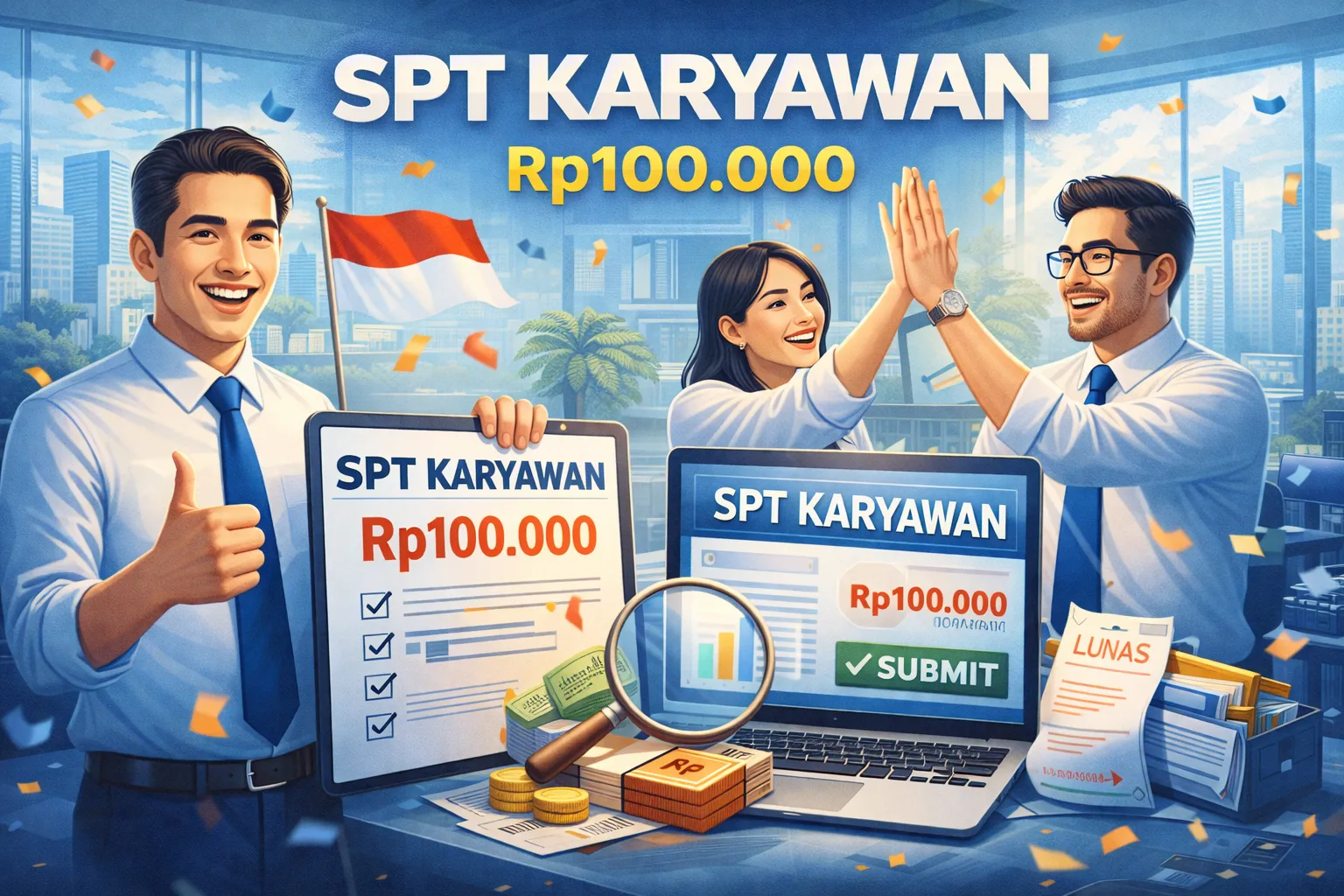 Karyawan Kantor Merasa Aman, Padahal SPT-nya Belum Tentu